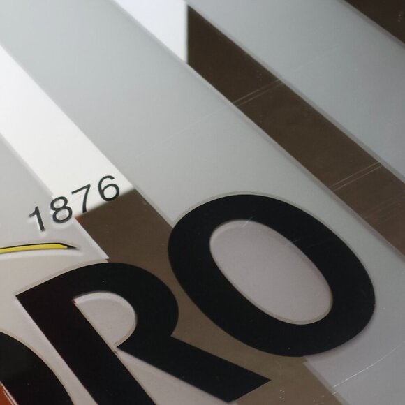 RETRO SAPPORO BEER BAR MIRROR Large Gold Star Japan's Oldest Beer - Picture 2 of 9